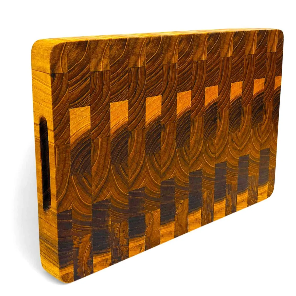 เขียงไม้สักแท้ End Grain GRAINTIQUE รุ่น CB08S
